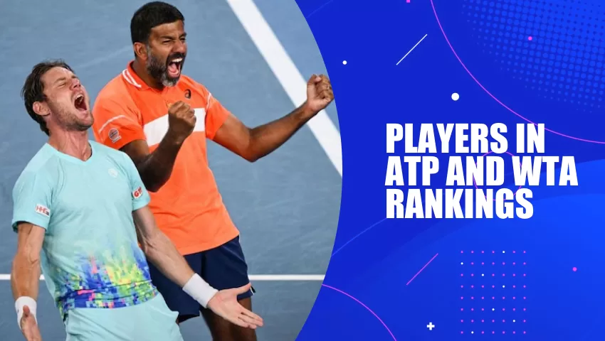 Indian Players in ATP and WTA Rankings